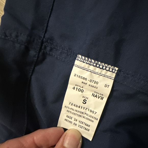 Cherokee Workwear Unisex Scrub Medical Pants Navy‎ Blue Size Small - 2 Pair - Picture 6 of 11